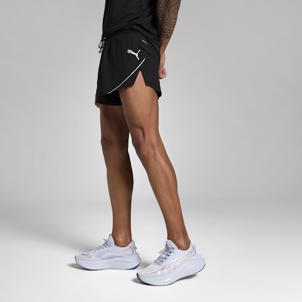 RACEDAY ULTRAWEAVE Men's Split 3" Running Shorts, PUMA Black, extralarge-IND